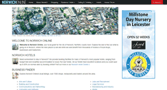 Desktop Screenshot of norwichonline.co.uk